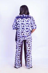 ADAOMA SUIT SET - Tan & Tobe