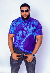 AMADI ADIRE TSHIRT - Tan & Tobe