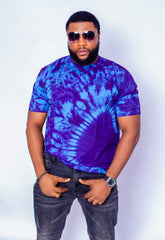 AMADI ADIRE TSHIRT - Tan & Tobe