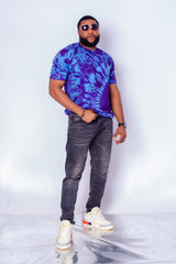 AMADI ADIRE TSHIRT - Tan & Tobe