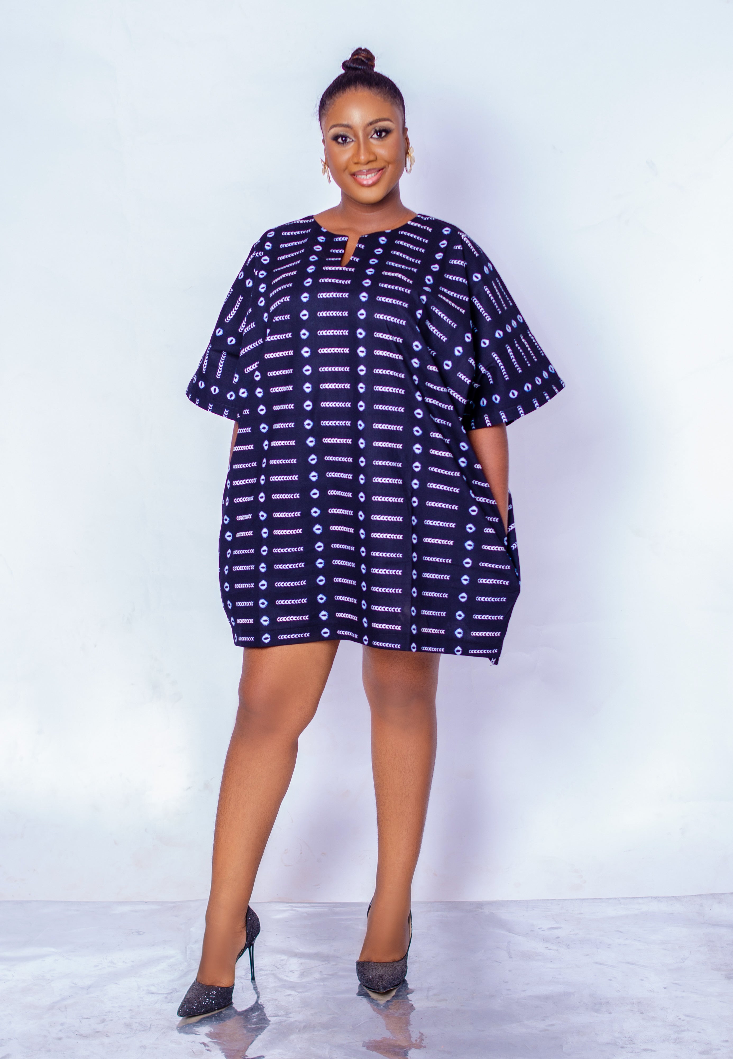 AMUCHE DRESS - Tan & Tobe