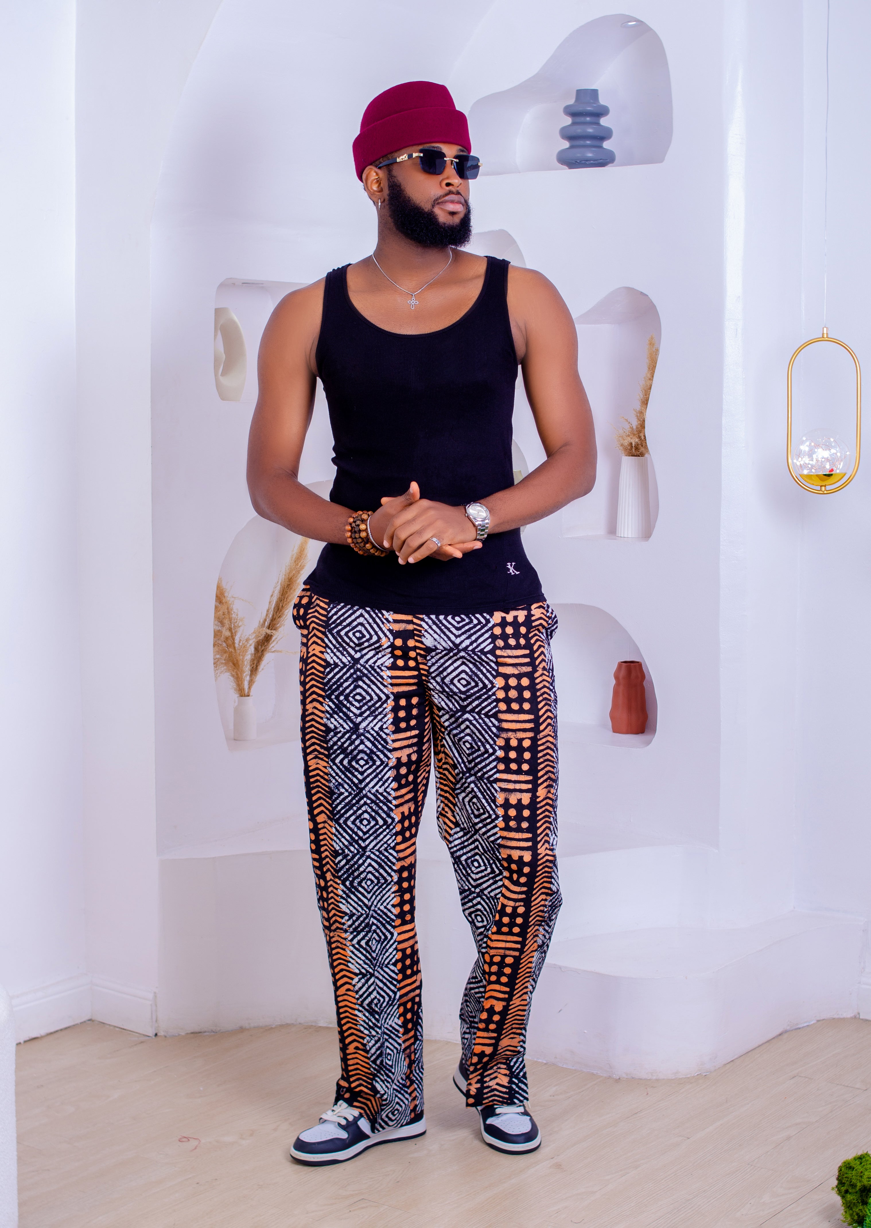 BANKE PANT TROUSER - Tan & Tobe