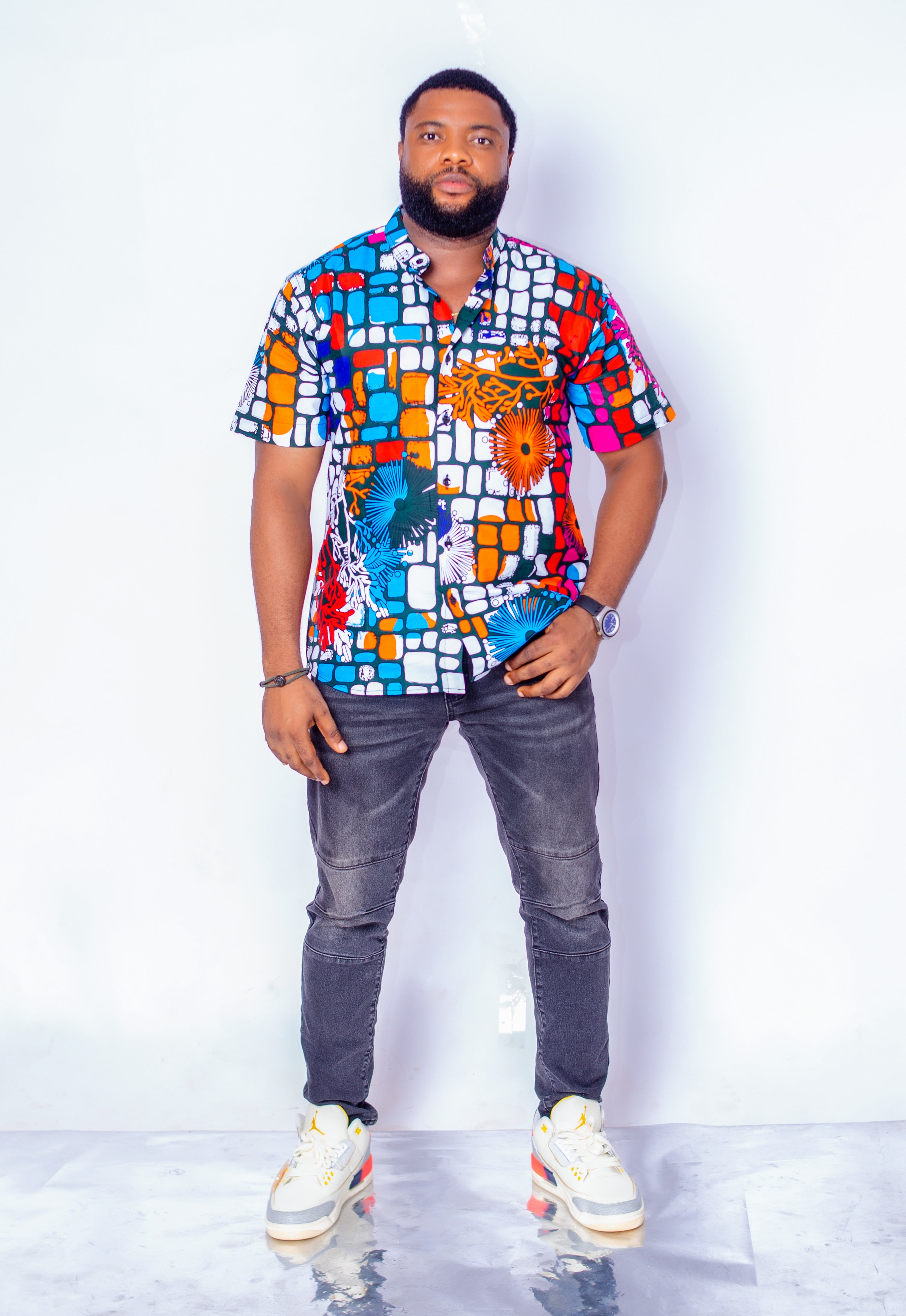 CAMIL SHIRT - Tan & Tobe