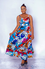 CAMILA DRESS - Tan & Tobe