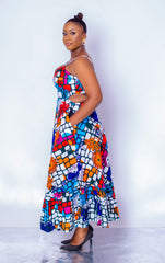 CAMILA DRESS - Tan & Tobe