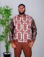 CHIKE JACKET - Tan & Tobe