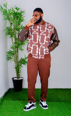 CHIKE JACKET - Tan & Tobe