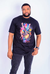 Black graphic tshirt