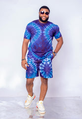 JAQUIE UNISEX ADIRE 2PCS - Tan & Tobe