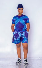 JAQUIE UNISEX ADIRE 2PCS - Tan & Tobe