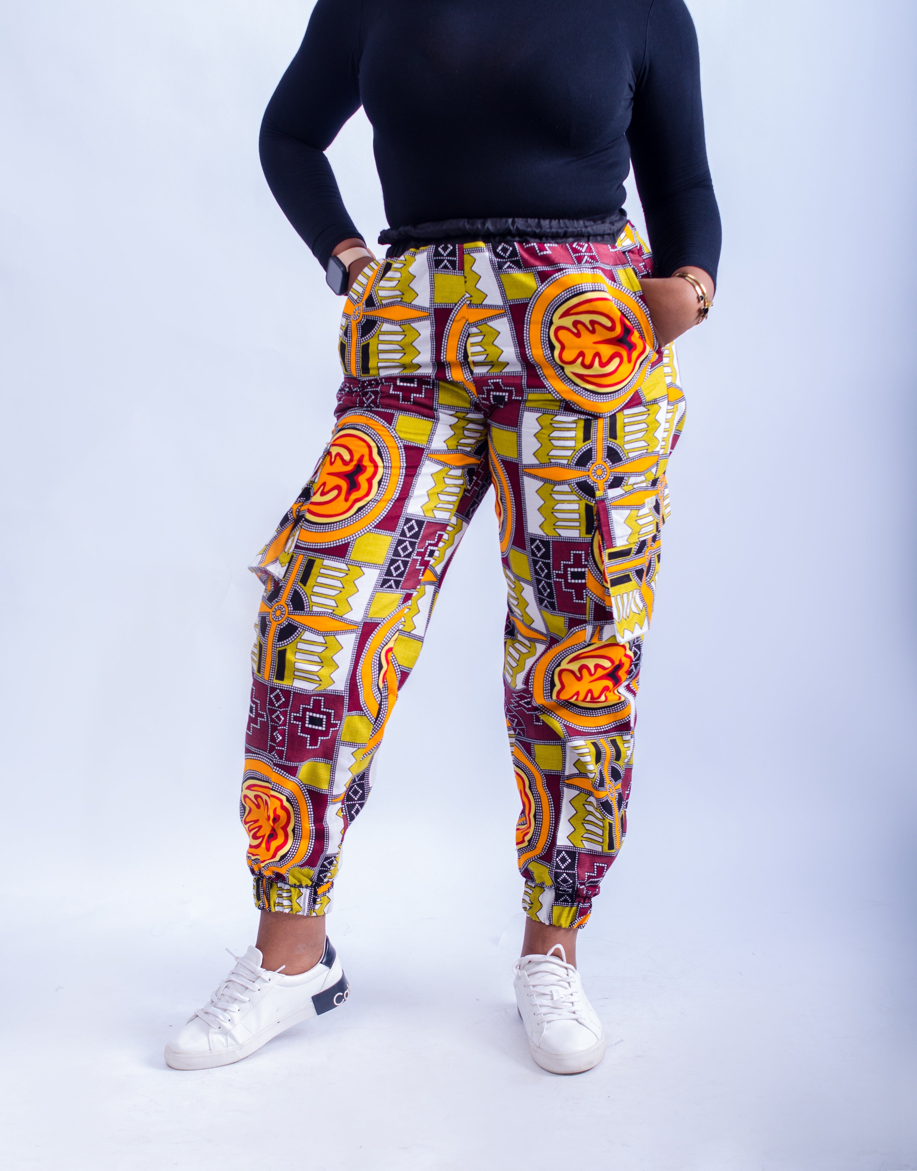 NJIDE PANT - Tan & Tobe