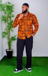 ORION SHIRT - Tan & Tobe