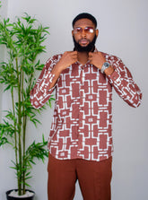 OBA SHIRT - Tan & Tobe