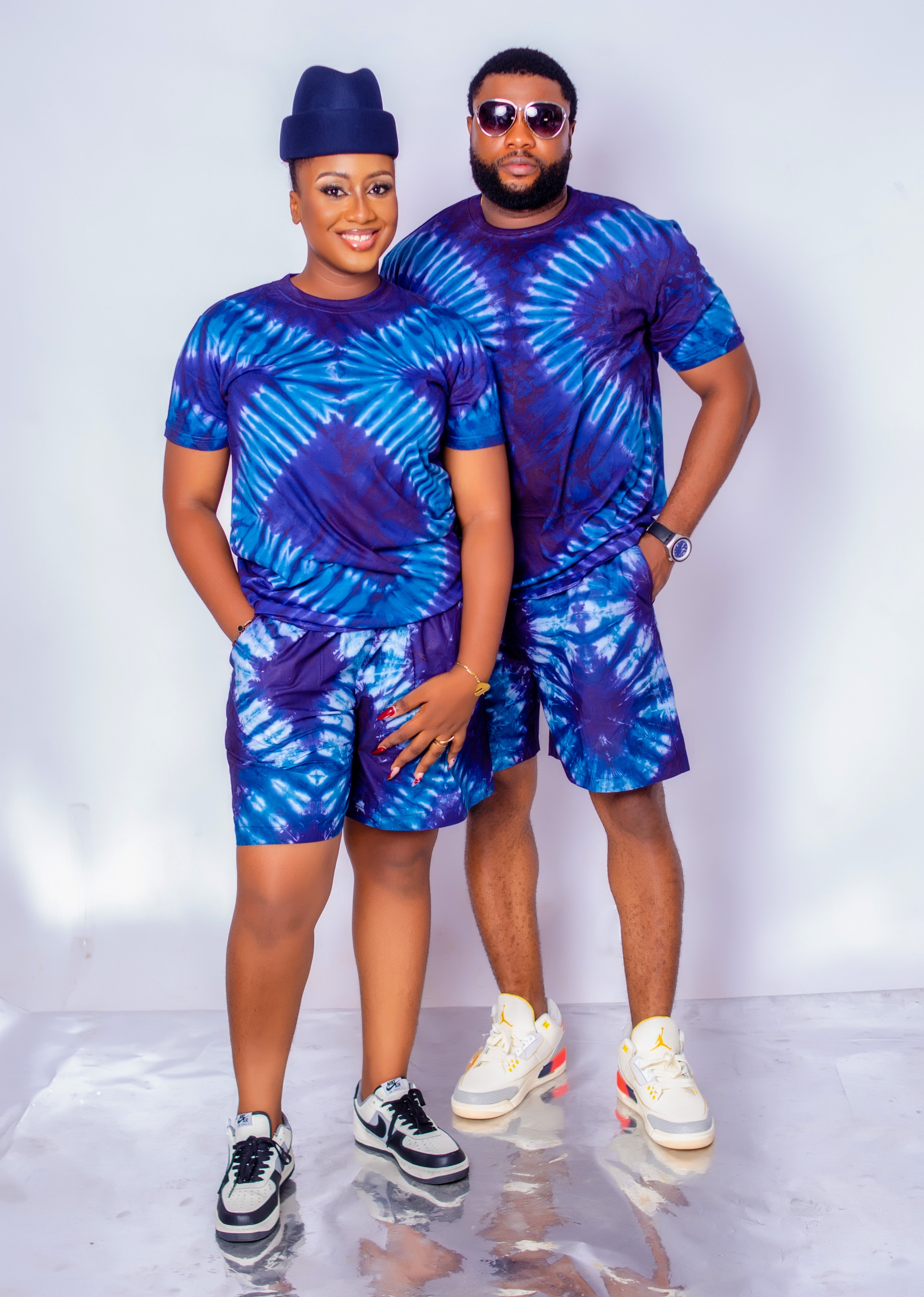 JAQUIE UNISEX ADIRE 2PCS - Tan & Tobe