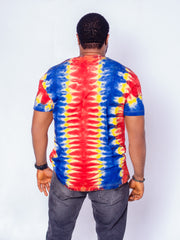 TALIA ADIRE TSHIRT - Tan & Tobe