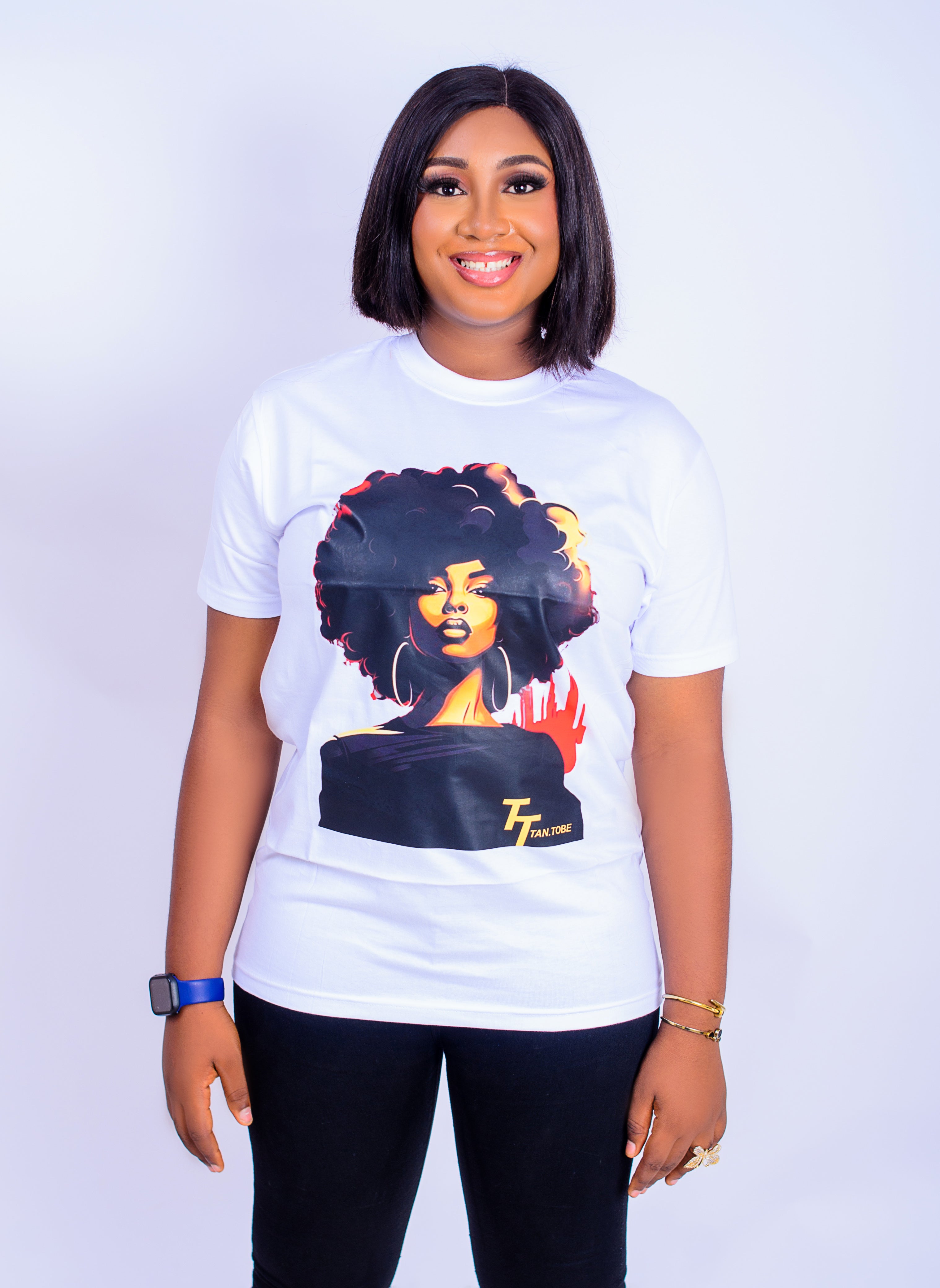 TIANNA TSHIRT - Tan & Tobe