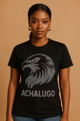 ACHALUGO RHINESTONE TSHIRT - Tan & Tobe