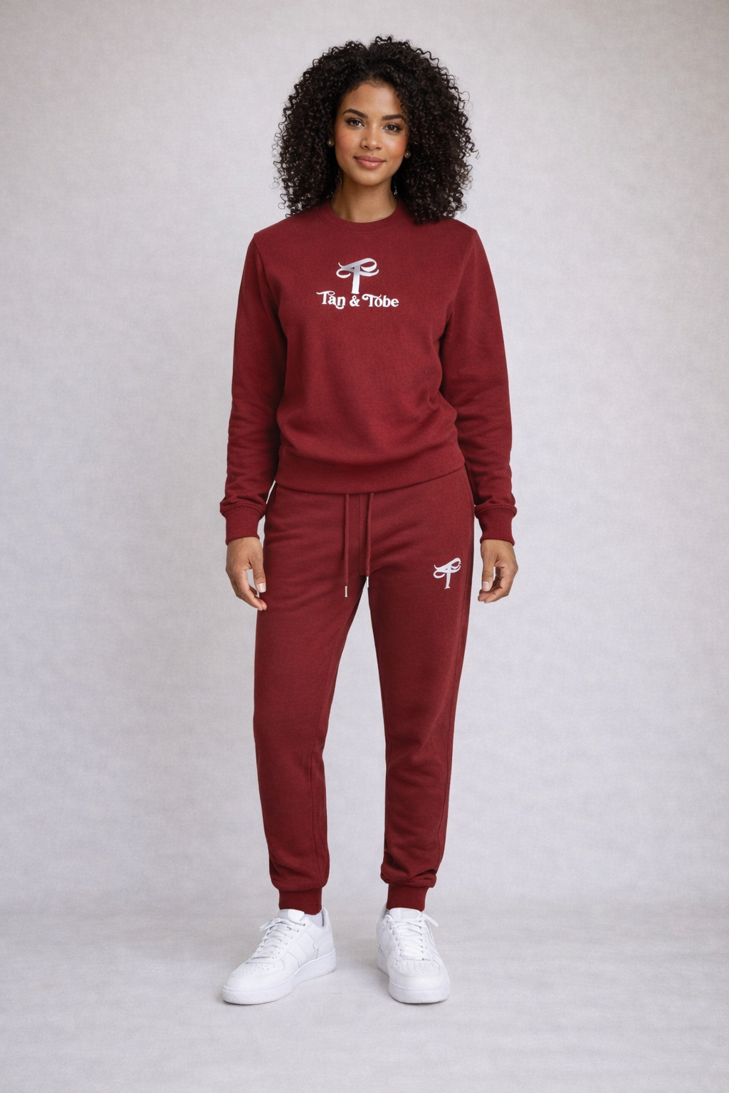 Core Collection Unisex Sweatshirt Set - Tan & Tobe